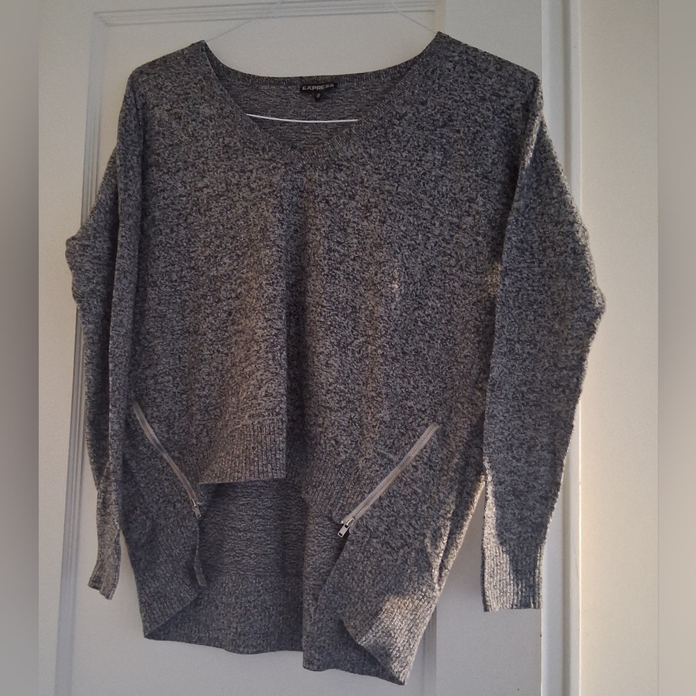 Express Gray Sweater